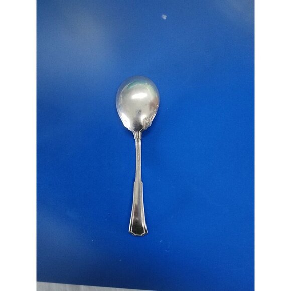 Vintage 1881 Rogers A1 Grecian 1915 Silver Plate Spoon 6" - Picture 2 of 3
